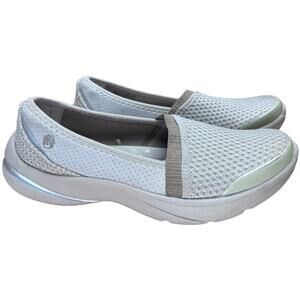 Bzees Lollipop Slip On Comfort Shoes Size 5.5 Tan Off White Walking Supportive